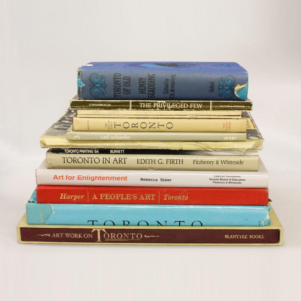 Twelve Volumes on Art and Toronto