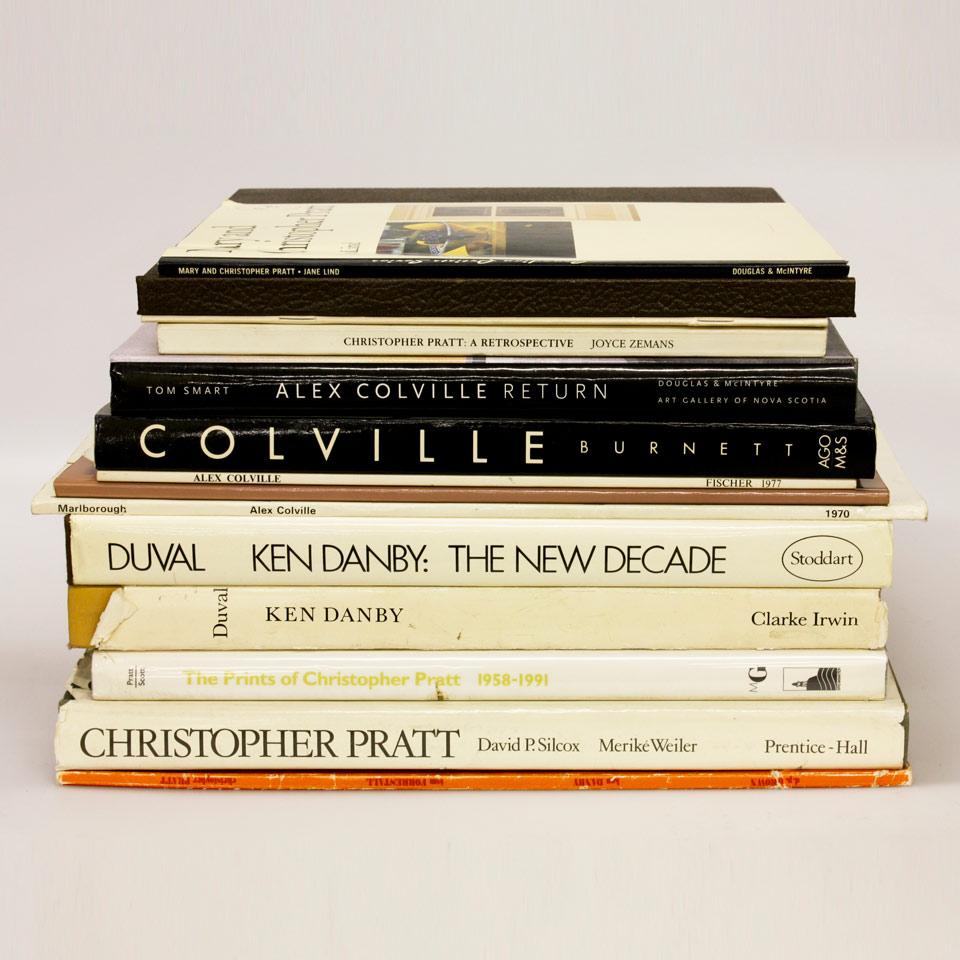 Fourteen Volumes on Ken Danby, Christopher Pratt and Alex Colville