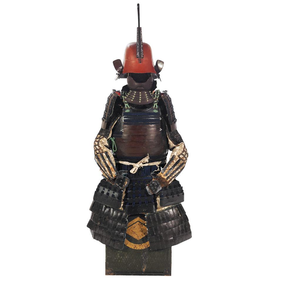 Complete Suit of Samurai Armor, 19th Century