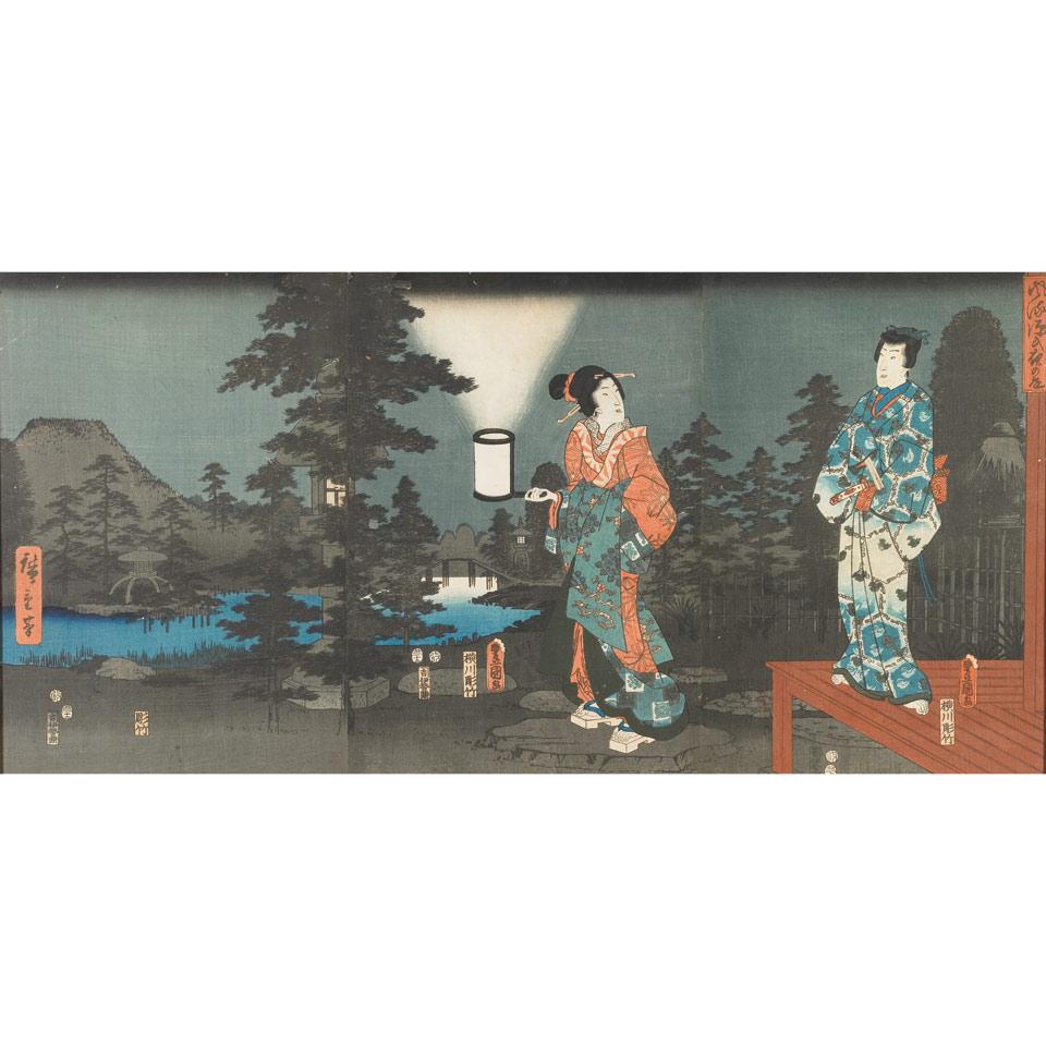 Hiroshige (1797–1858) and Kunisada (1786–1865)