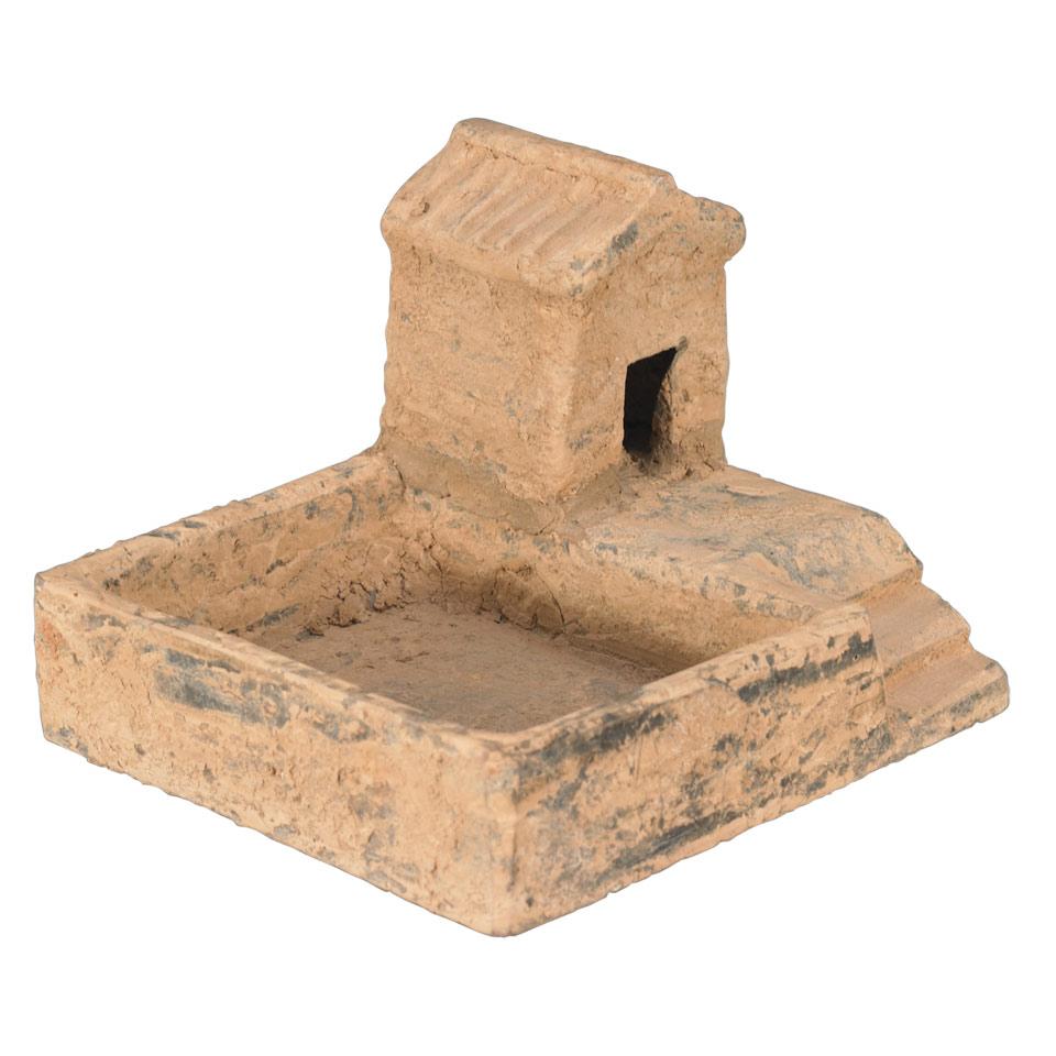 Earthenware Hut and Pig Pen, Han Dynasty (206 BC - AD 220)