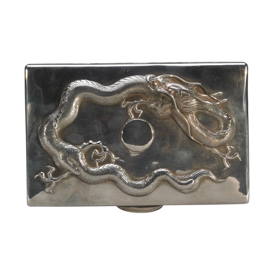 Silver Storage Box, Early 20th Century