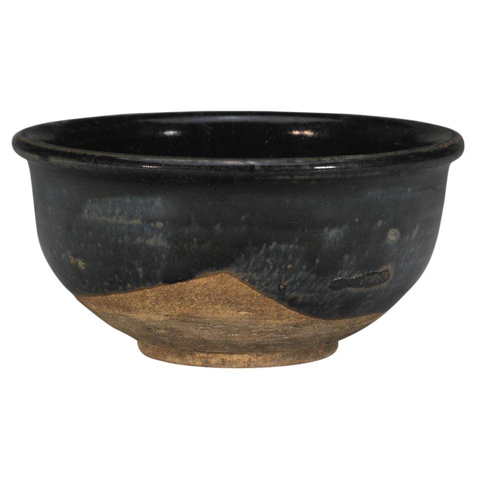 Documentary Northern Black Ware Bowl, China, Early 12th Century