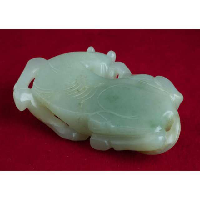 Jade Horse and Monkey, Qing Dynasty, 18th Century
