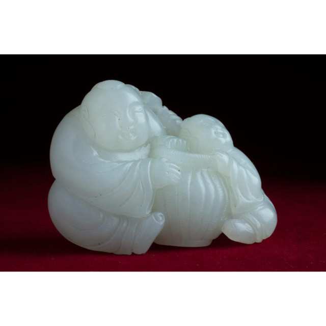 White Jade Boys Group, Qing Dynasty, 18th/19th Century