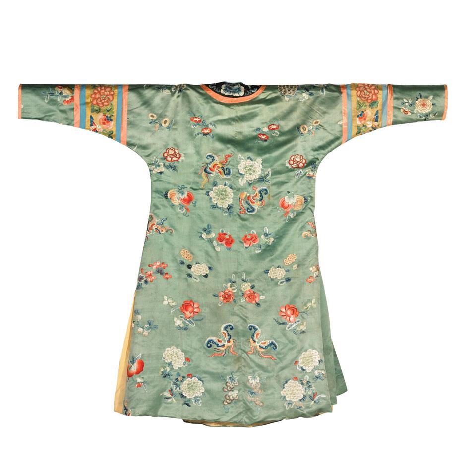 Women’s Informal Silk Robe, Early 20th Century