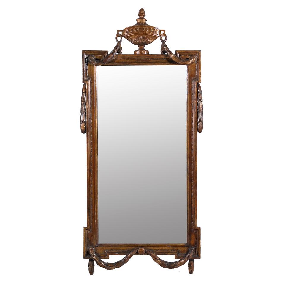 Louis XVI Style Giltwood Hall Mirror, 19th century