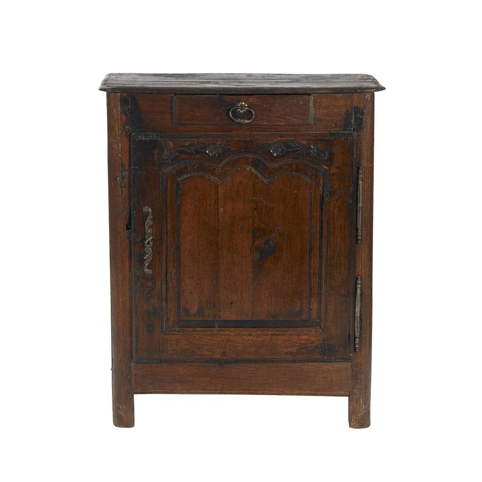 French Provincial Oak Small Side Cabinet