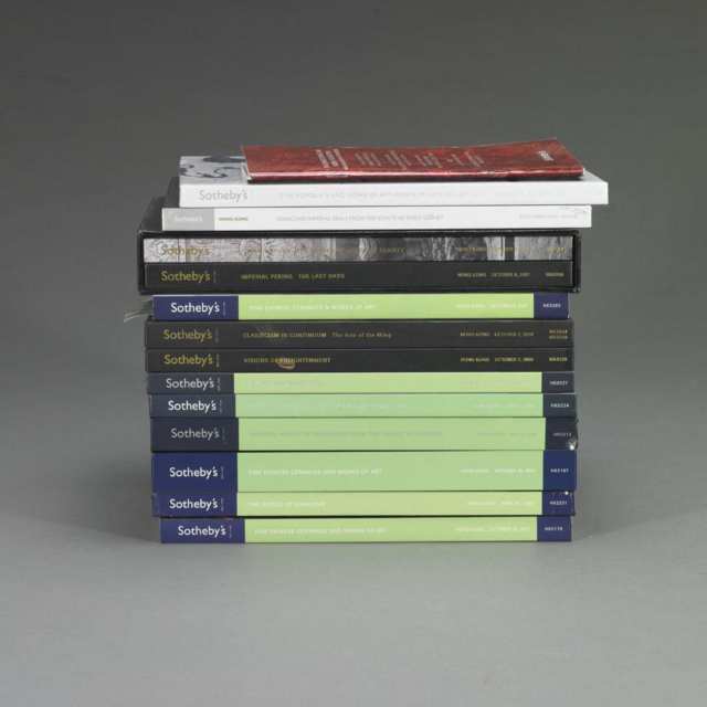 Sotheby’s Hong Kong, 2001-2008, Fourteen Volumes on Chinese Art