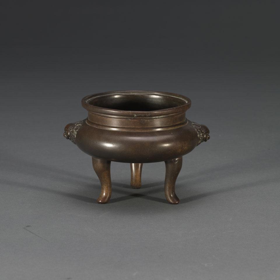 Bronze Tripod Censer