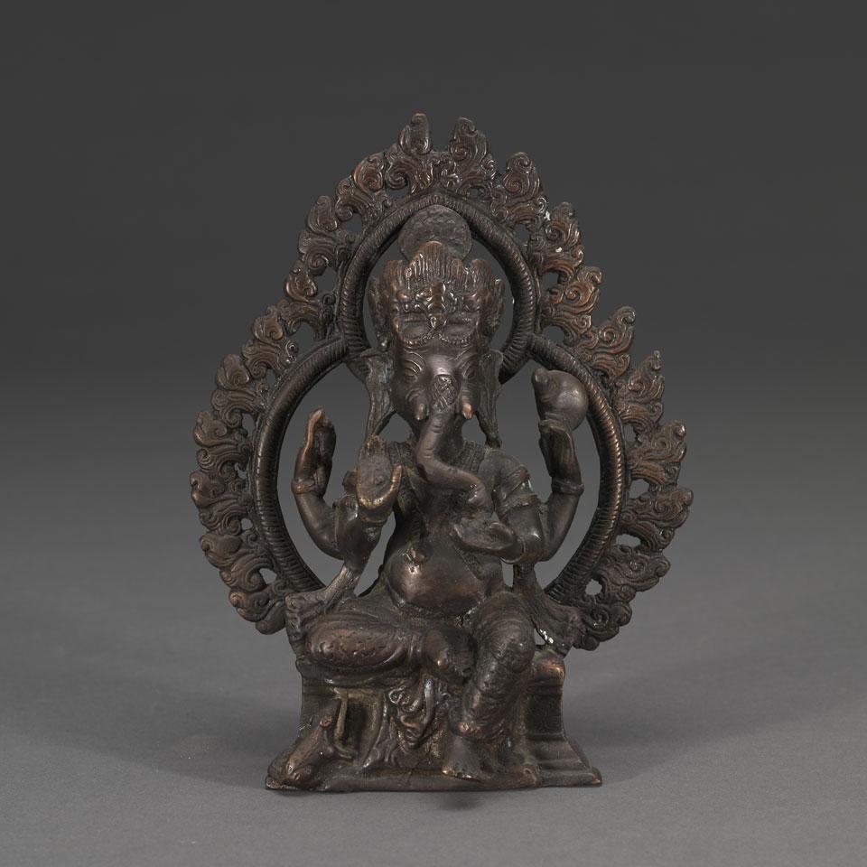 Bronze Figure of Ganesh