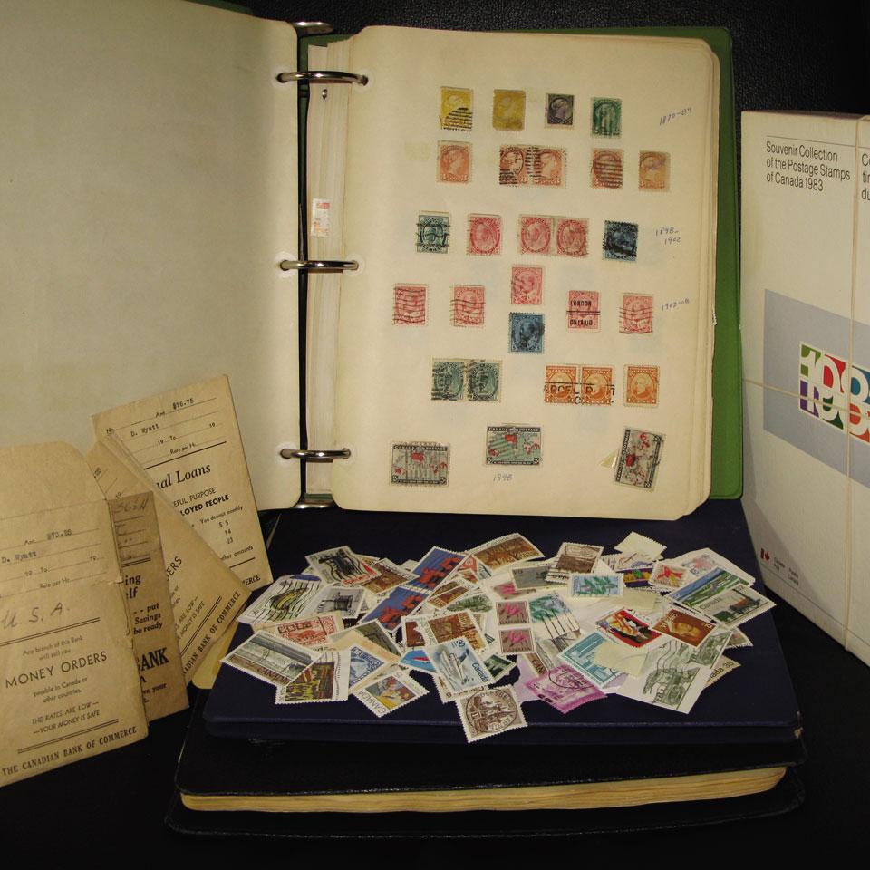 Quantity of Canadian, American, British & Foreign stamps