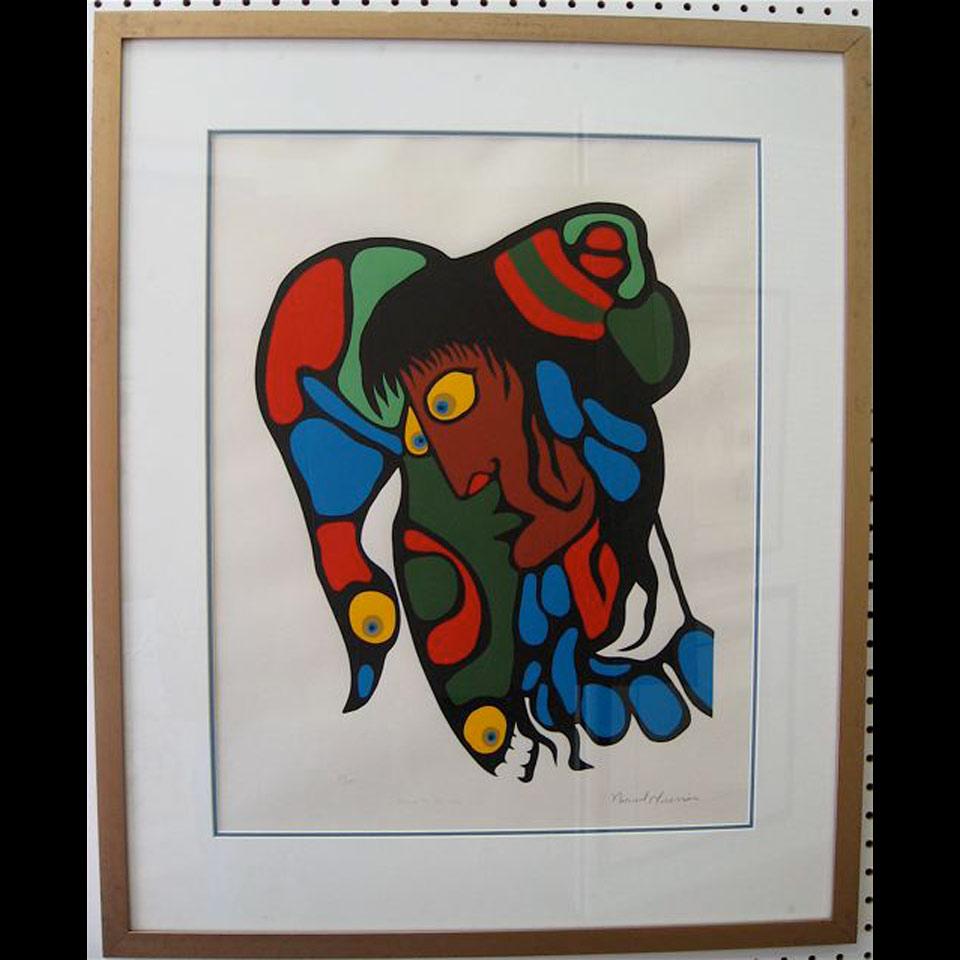 NORVAL MORRISSEAU (CANADIAN, 1931-2007) 