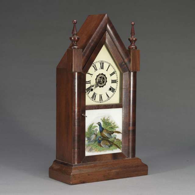 Ansonia Clock Company Rosewood Steeple Clock, c.1860