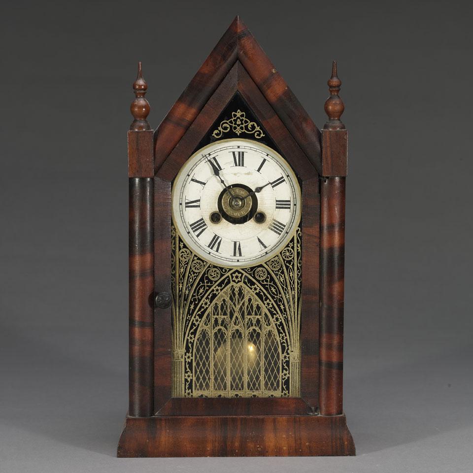 Jerome & Co. Rosewood Steeple Clock, c.1850