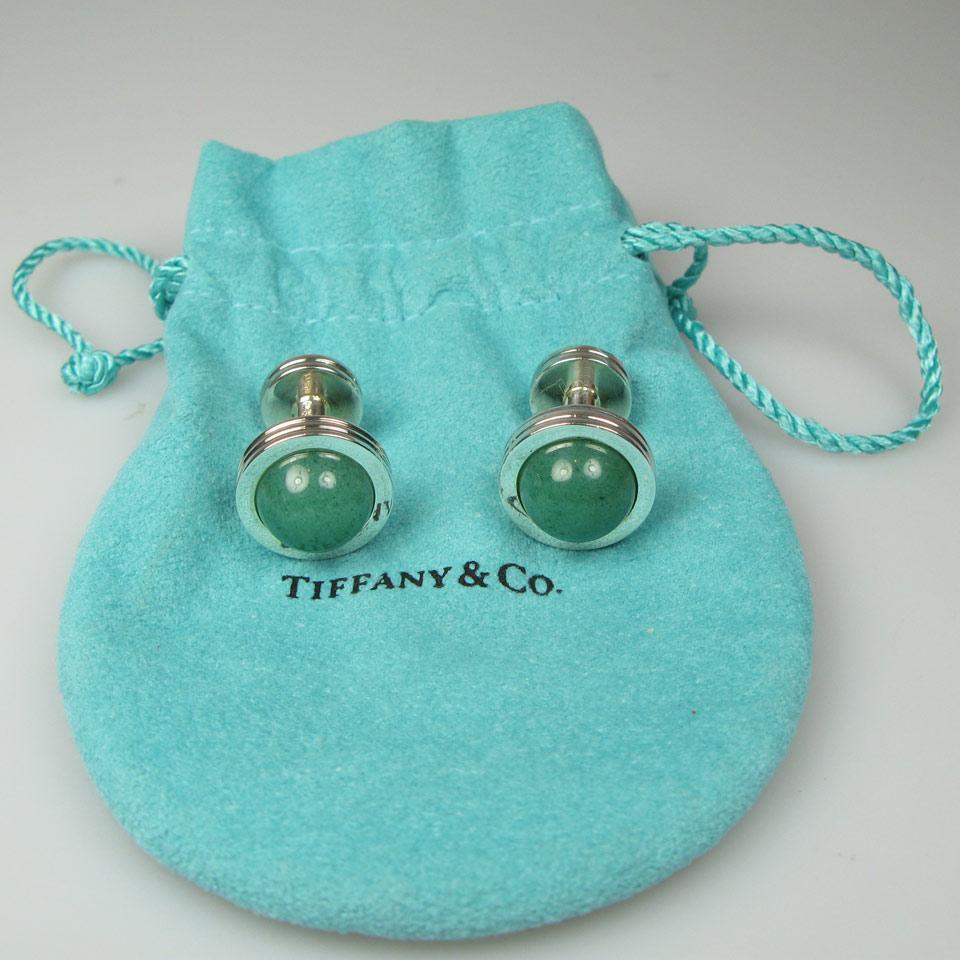 Pair Of Paloma Picasso Tiffany & Co. Sterling Silver Cufflinks