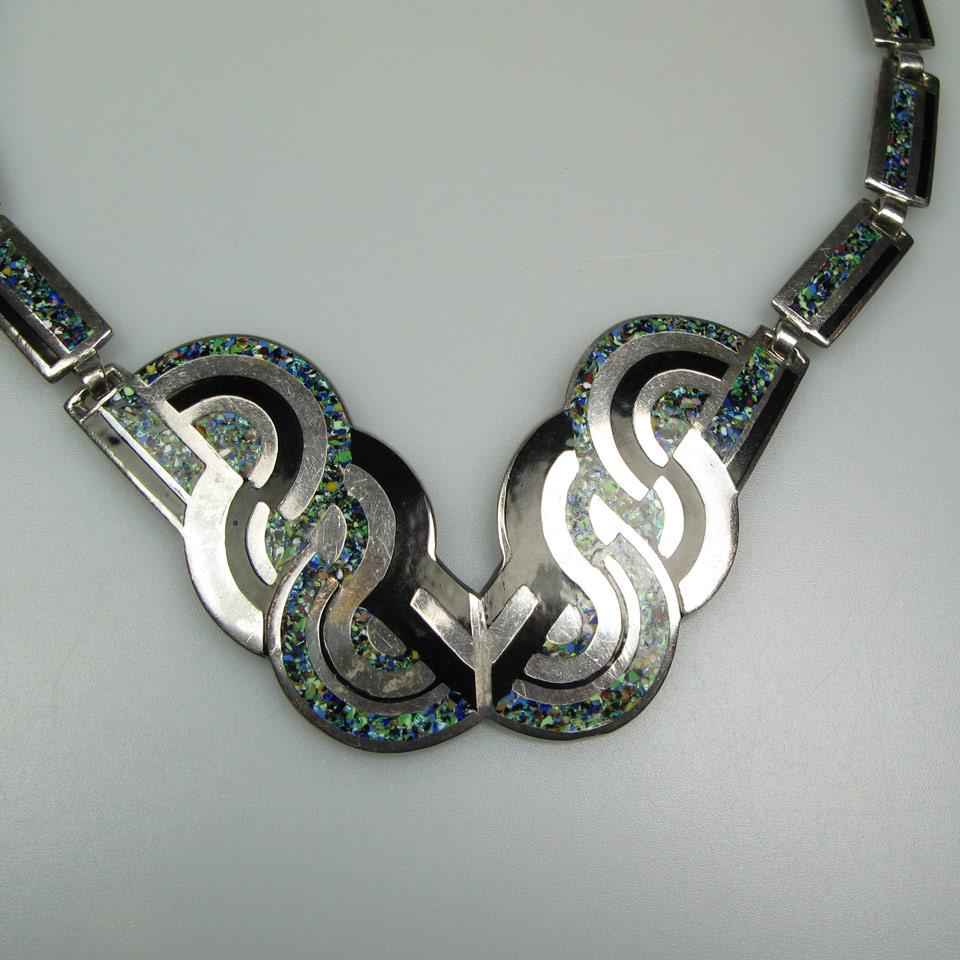 Margot  Van Voorhies Carr Mexican Sterling Silver Necklace