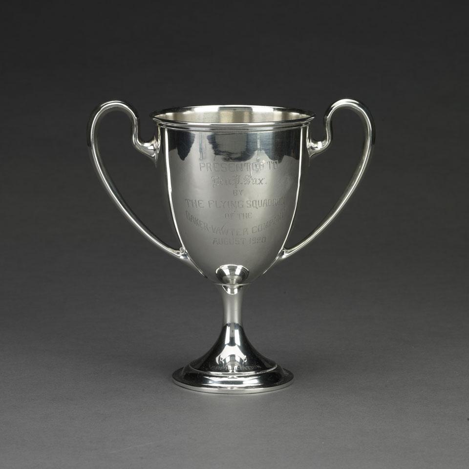 American Silver Trophy Cup, Gorham Mfg. Co., Providence, R.I., c.1920