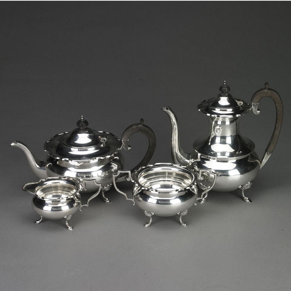 English Silver Tea and Coffee Service, James Deakin & Sons, Sheffield, 1918-20