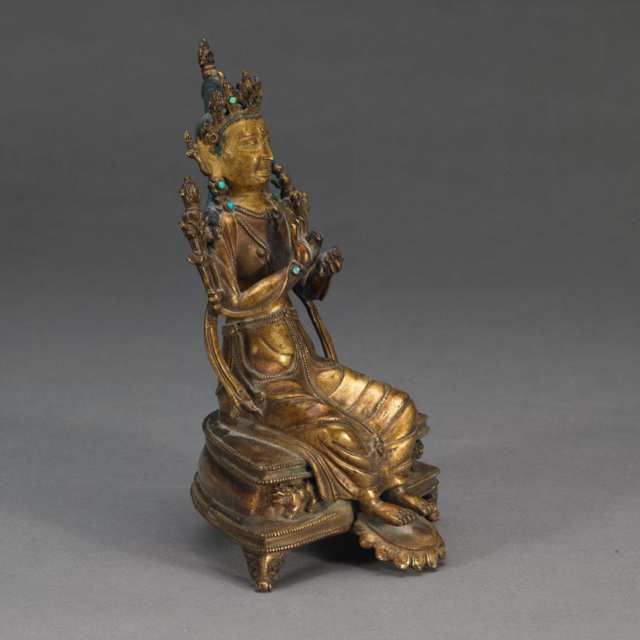 Bronze Figure of Maitreya