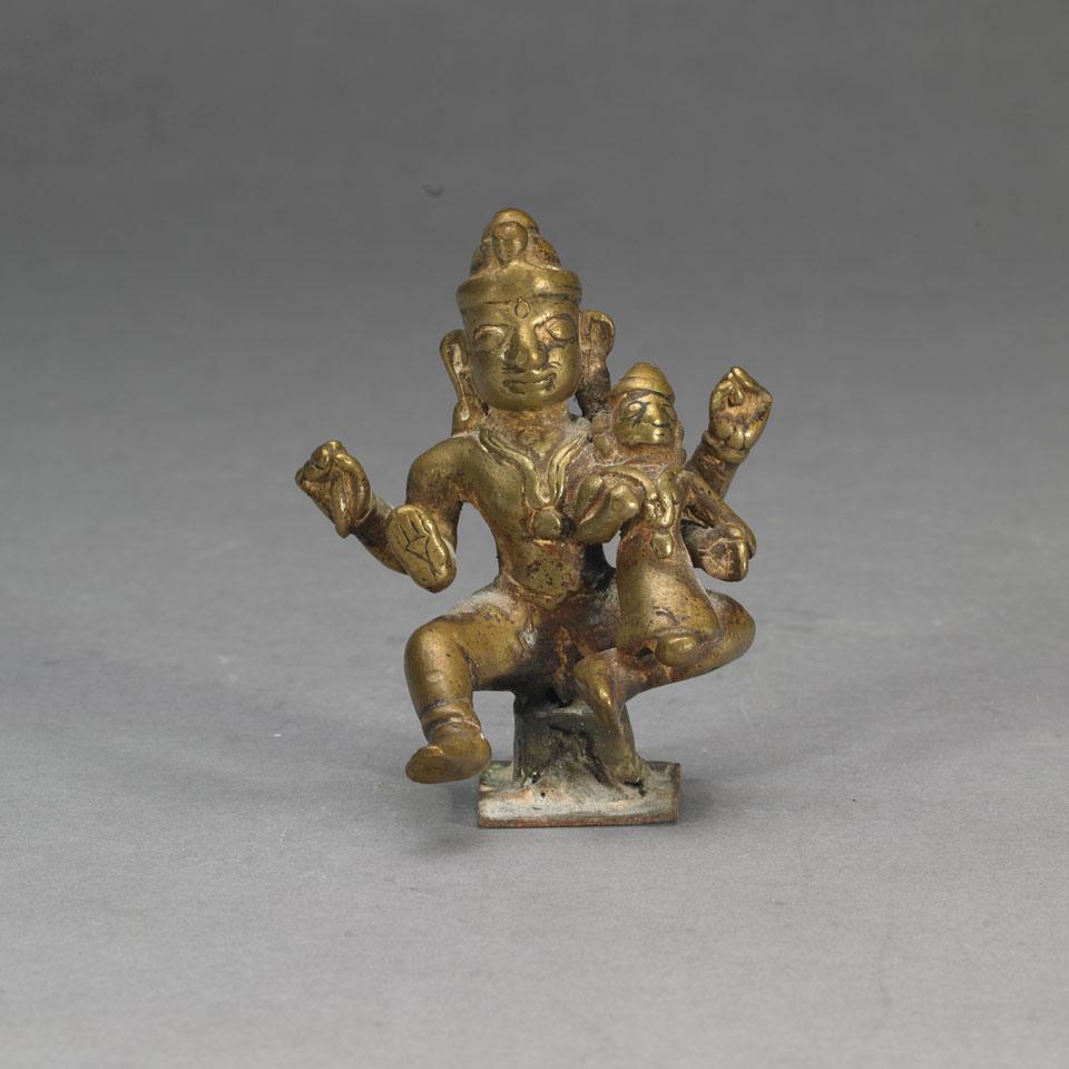South Asian Bronze Deity 