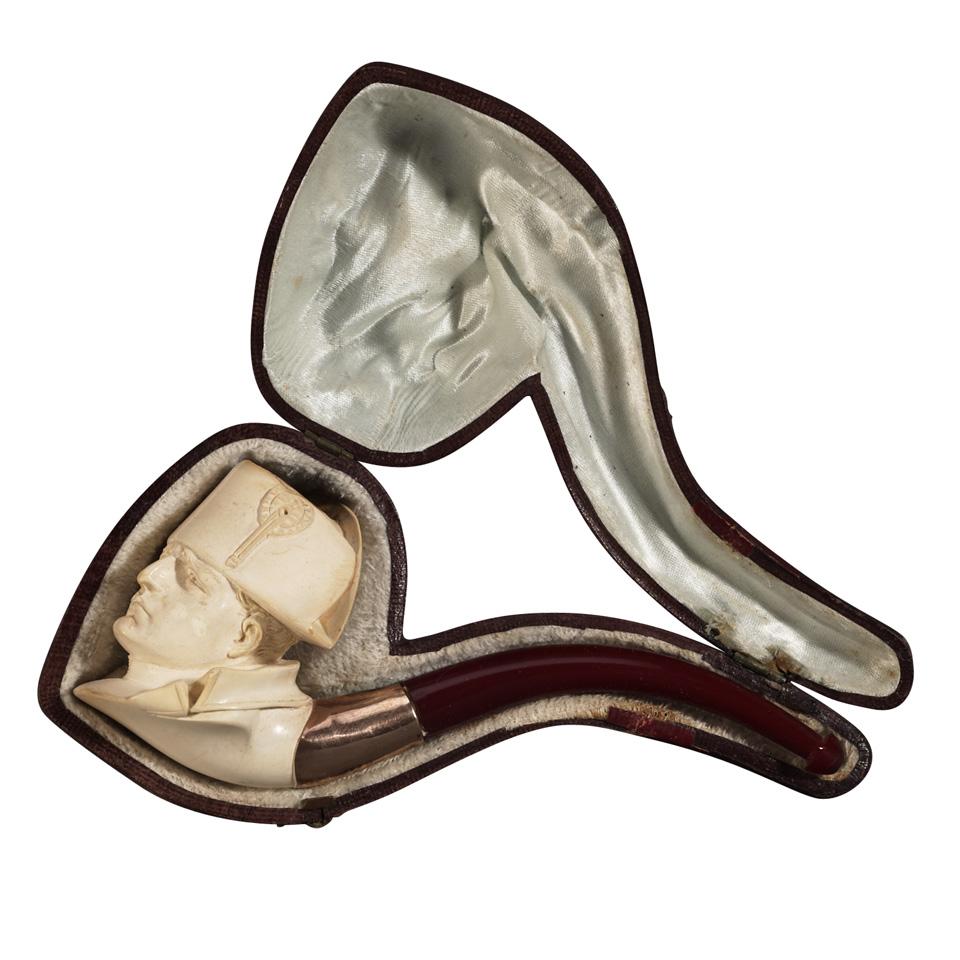 Group of Three Meerschaum Pipes, 19th/20th century