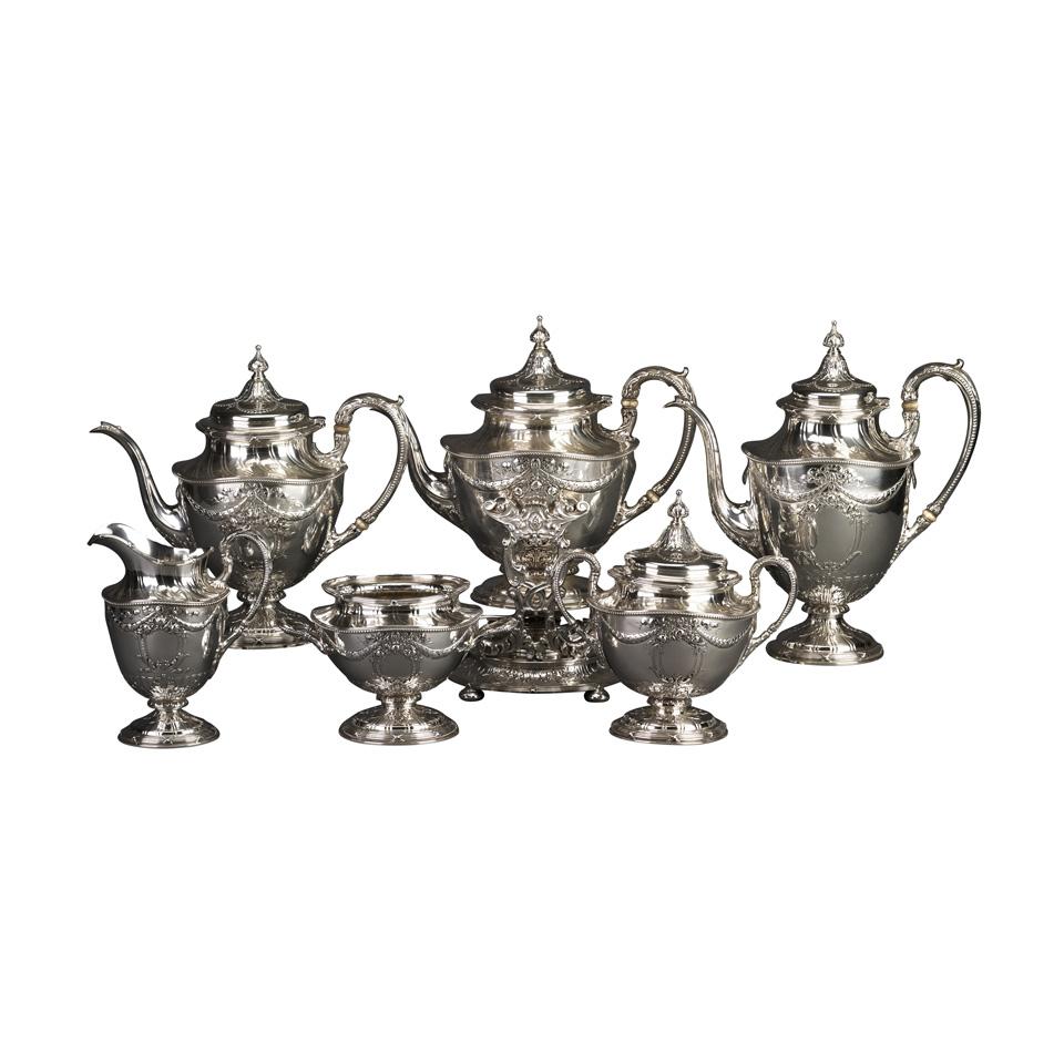 American Silver Tea and Coffee Service, Gorham Mfg. Co., Providence, R.I., 20th century