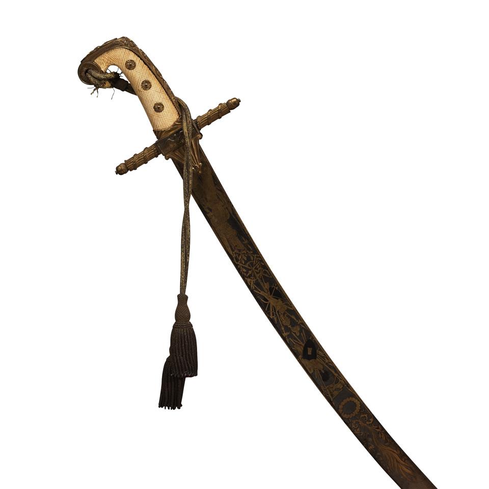 French Officer’s Sabre, c.1810