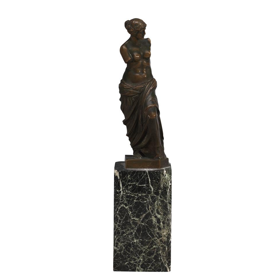 Bronze Figure of the Venus de Milo, early 20th century