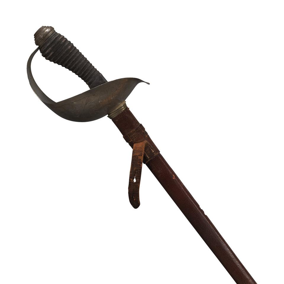 British 1912 Pattern Cavalry Officer’s Sword