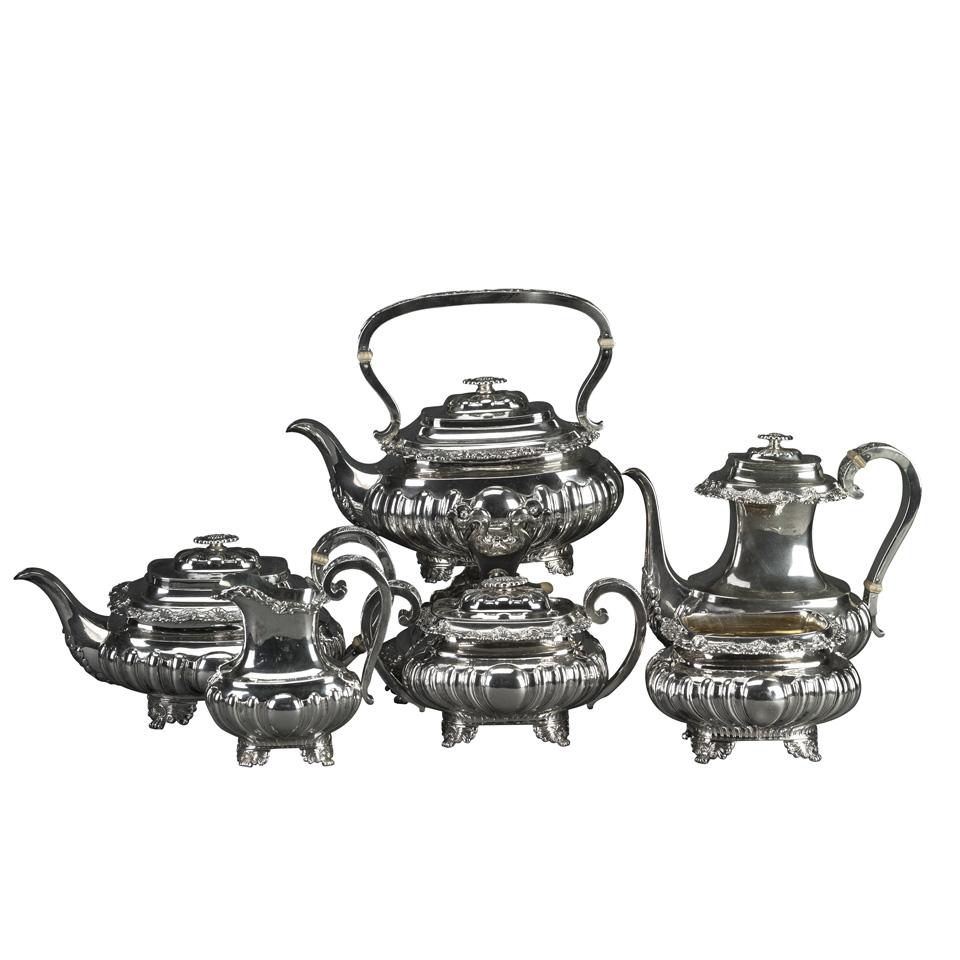 American Silver Tea and Coffee Service, Gorham Mfg. Co., Providence, R.I., 1892/93