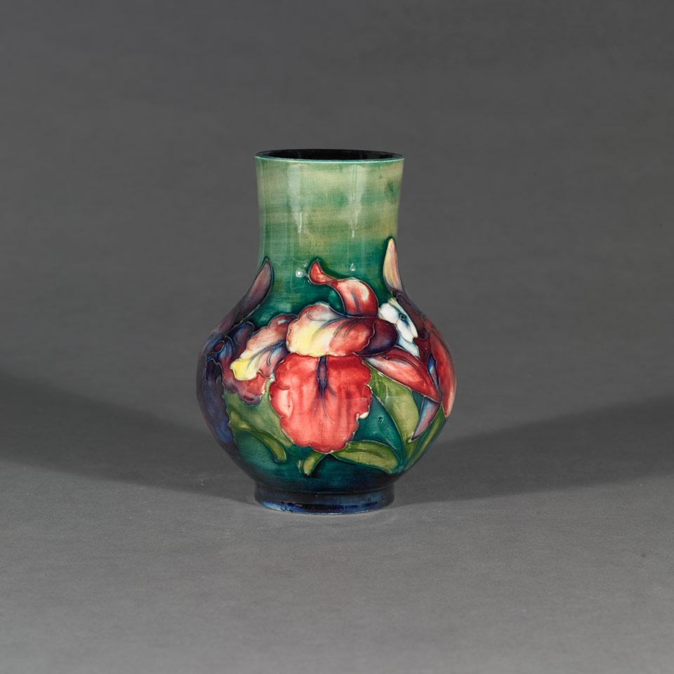 Moorcroft Orchids Vase, c.1955