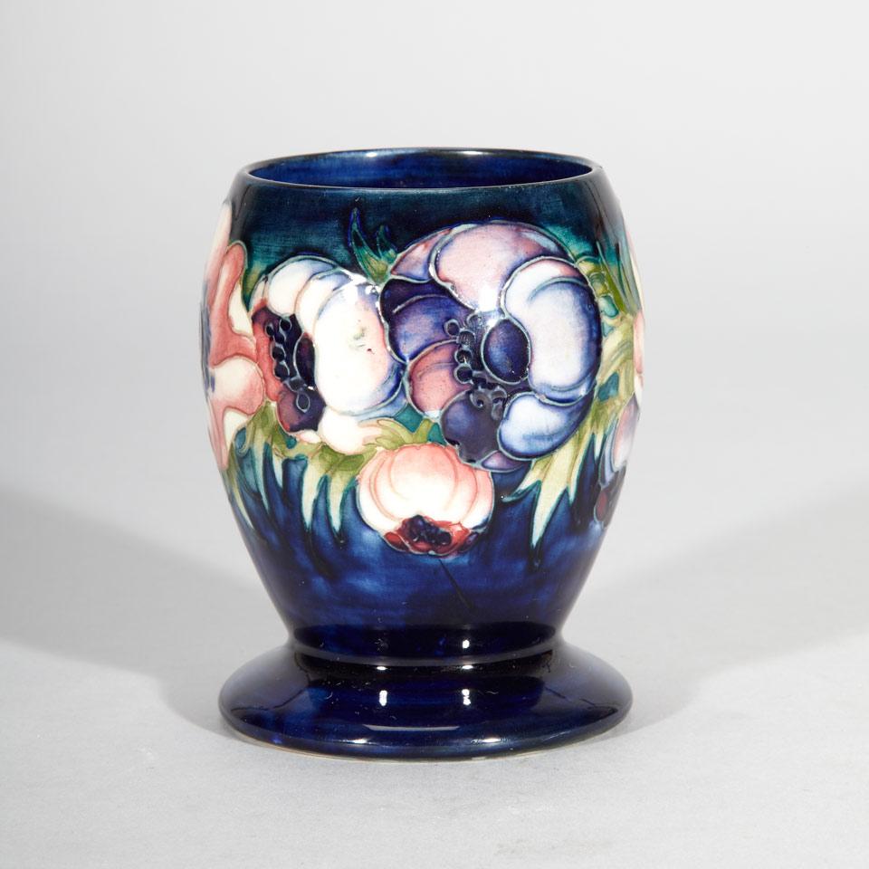 Moorcroft Anemone Vase, 1940’s