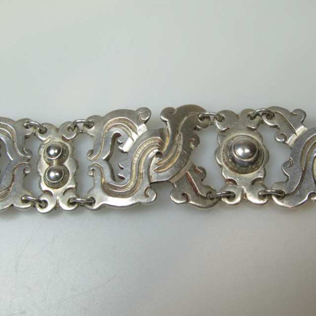 Mexican 980 Grade Silver Link Bracelet