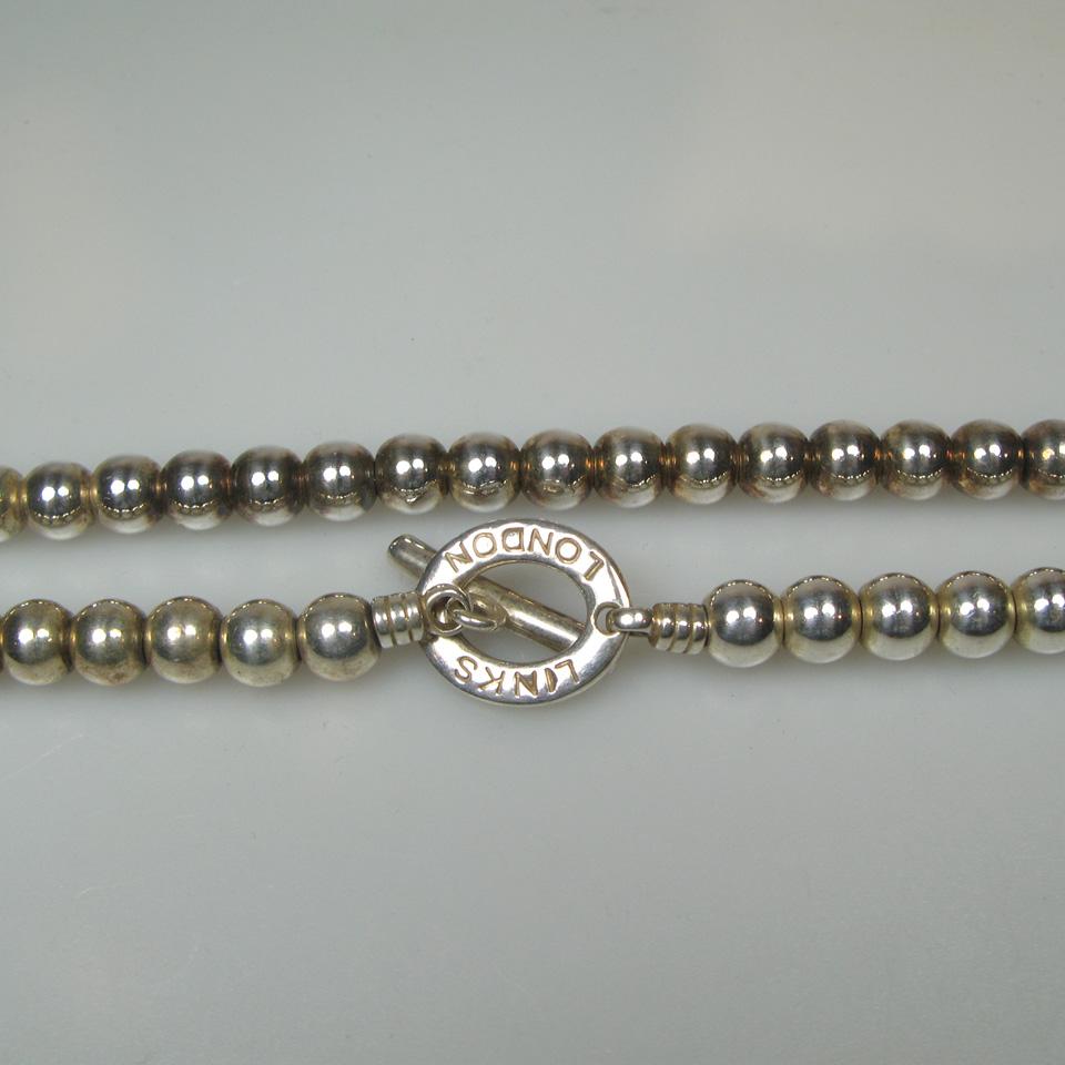 Links OF London Sterling Silver Bead Necklace