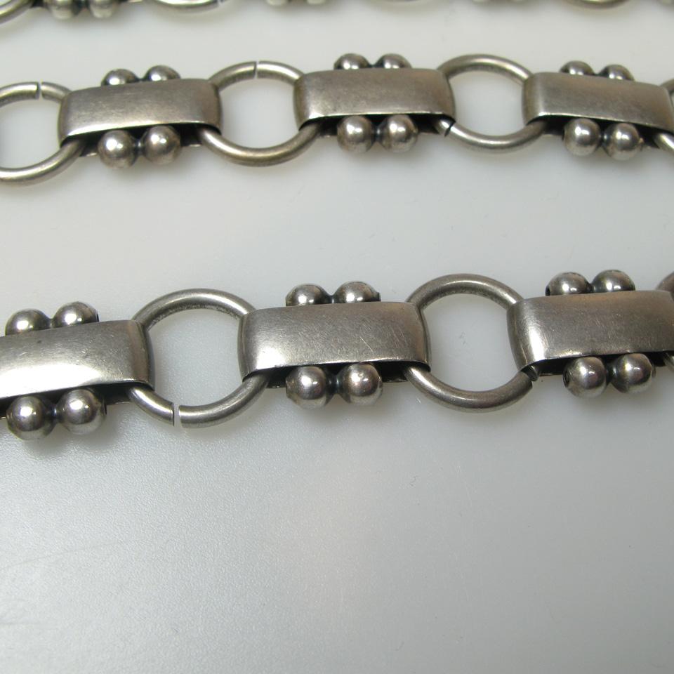 Napier Sterling Silver Necklace And Bracelet