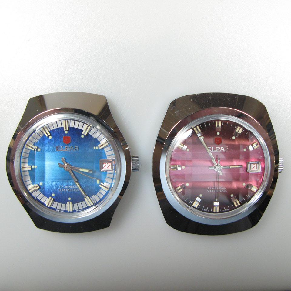 100 Elpar Wristwatches With Date