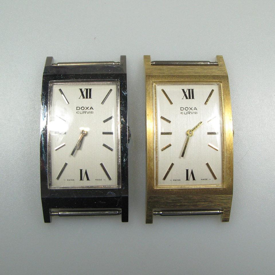 13 Doxa “Curvex” Wristwatches