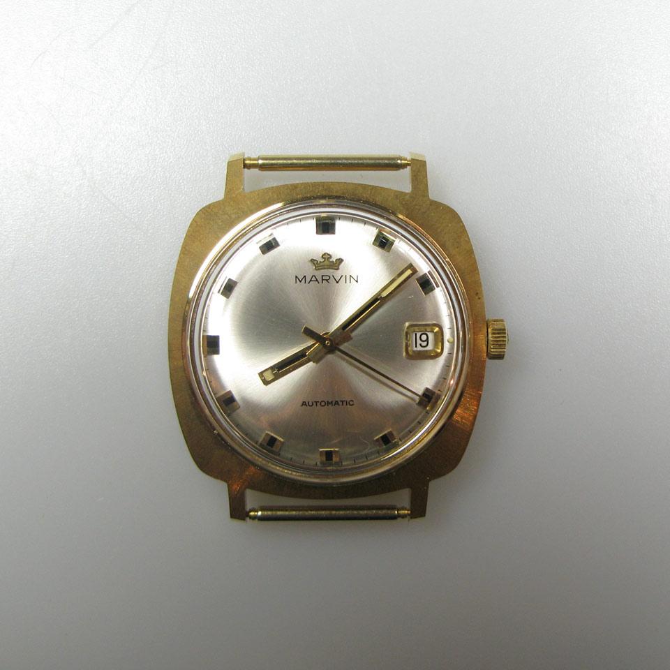 4 Marvin Automatic Wristwatches With Date