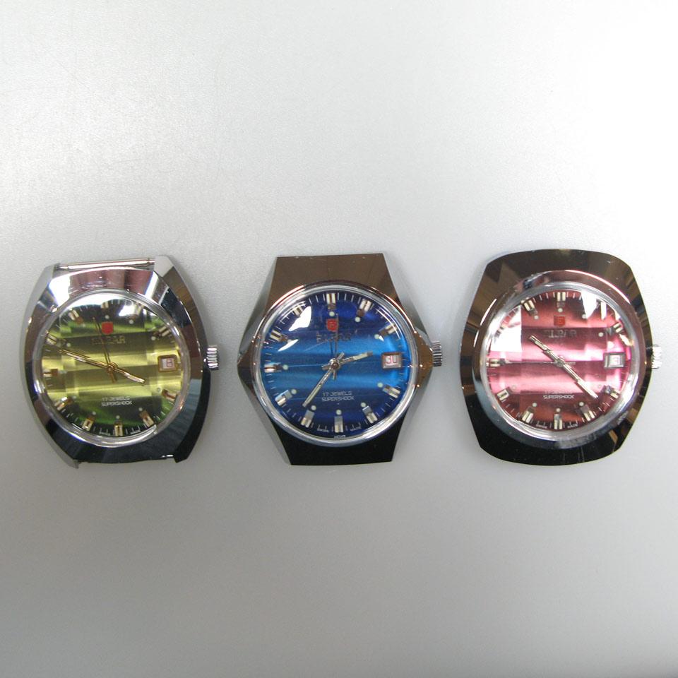 135 Elpar Wristwatches With Date