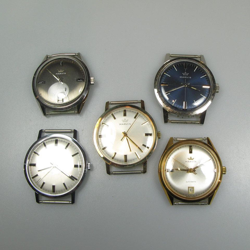 25 Various Marvin Wristwatches