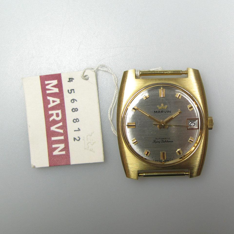 5 Marvin “Flying Dutchman” Automatic Wristwatches With Date