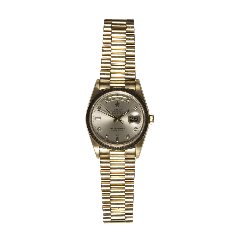 Rolex Oyster Perpetual Day-Date Wristwatch