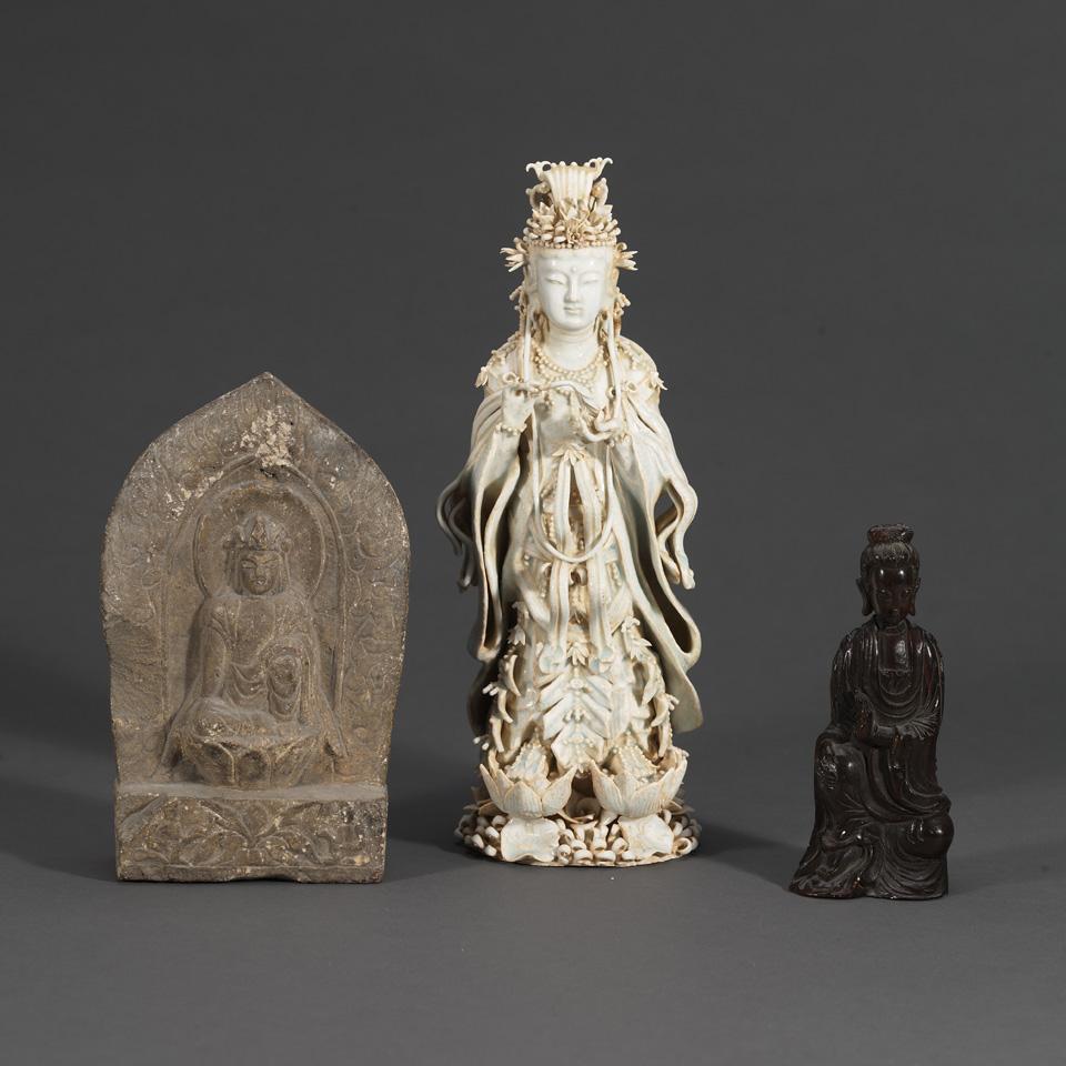 Three Buddhist Figures