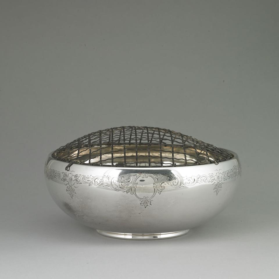 Canadian Silver Rose Bowl, Henry Birks & Sons, Montreal, Que., 1949