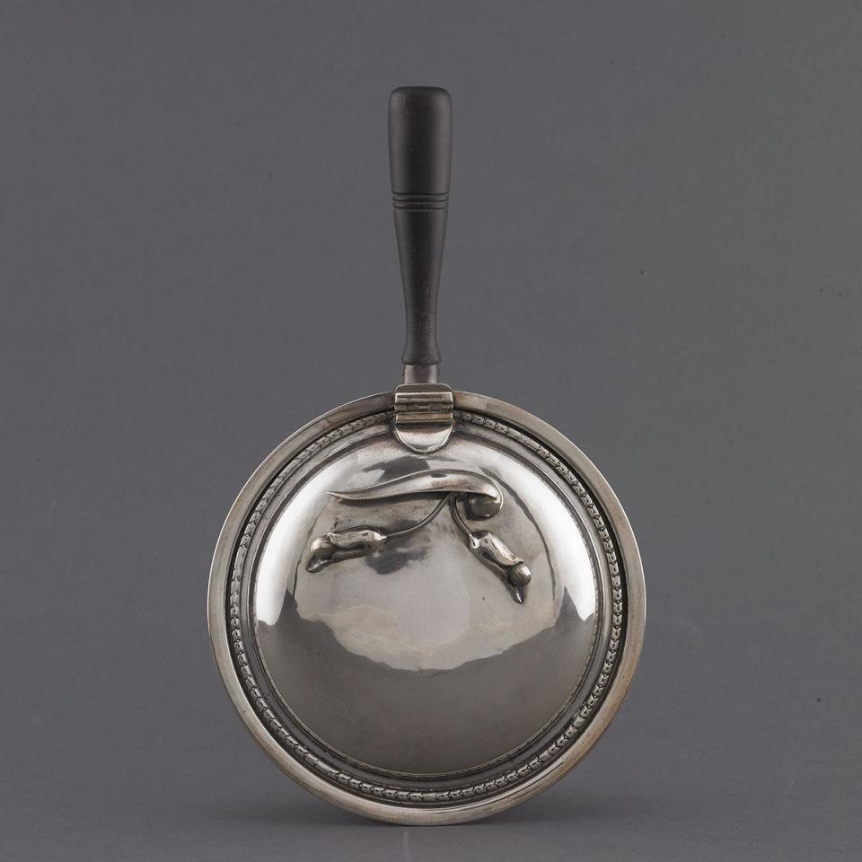 Canadian Silver Silent Butler, Carl Poul Petersen, Montreal, Que., mid-20th century