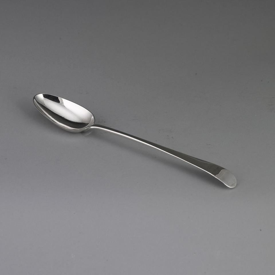 George III Silver Old English Pattern Serving Spoon, Thomas & William Chawner, London, 1773