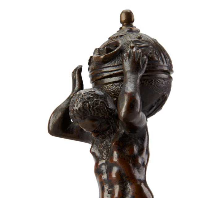 Paduan Bronze Figural Desk Stand, early 16th century