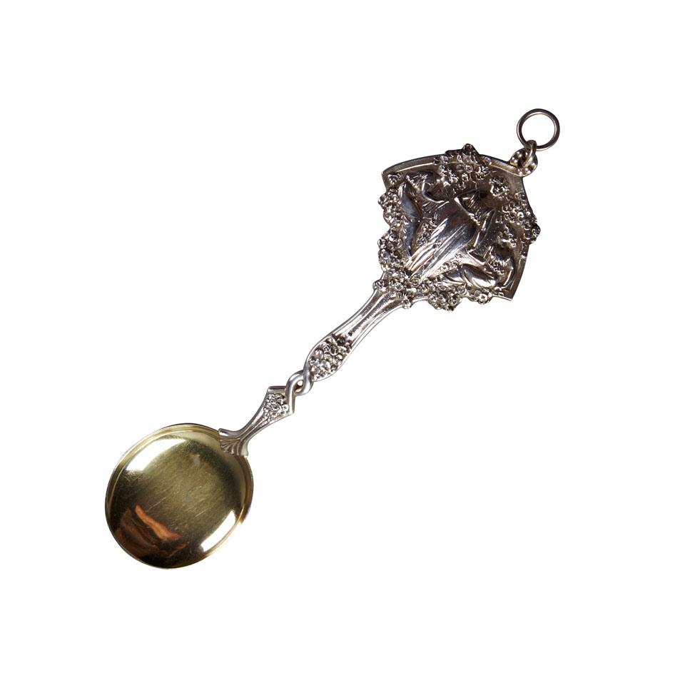American Silver-Gilt Bonbon Spoon, Tiffany & Co., New York, N.Y., c.1900