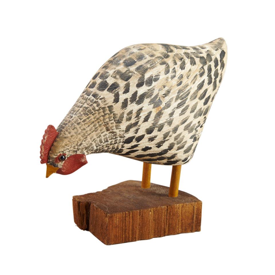 Nova Scotia Carved and Polychromed Rooster, 20th century